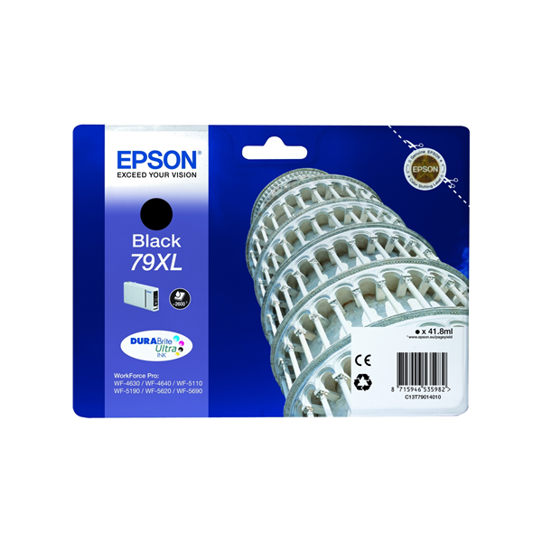 Epson C13T79014010 | Inkjet cartridge | Black