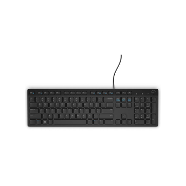 Dell | KB216 RTL Box | Multimedia | Wired | US | Black | Numeric keypad