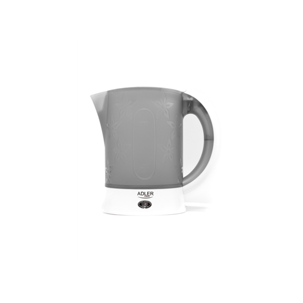 Adler | Travel Kettle | AD 1268 | Standard | 600 W | 0.6 L | Plastic | White