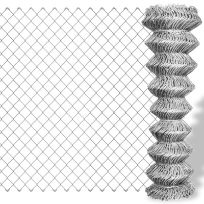 Mesh fence, silver,...