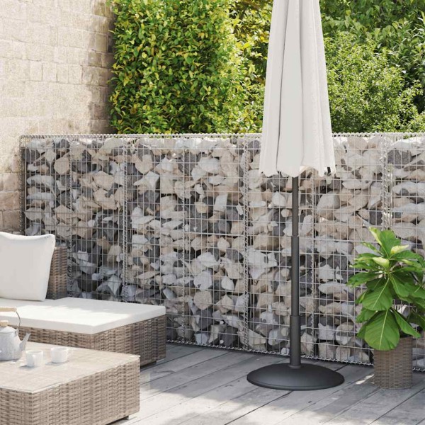 Gabion basket, 300x30x100cm, galvanized steel