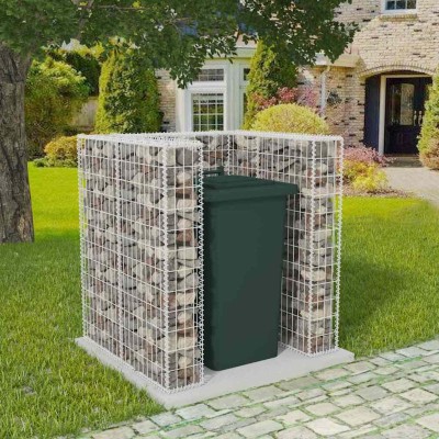 Gabion 1 trash container,...