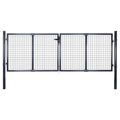 Mesh garden gate,...