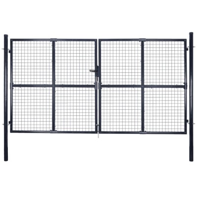Mesh garden gate,...