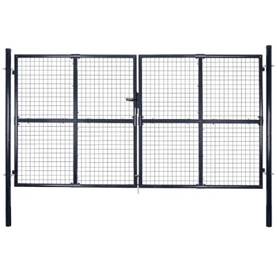 Mesh garden gate,...