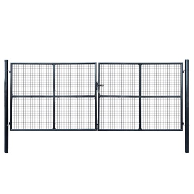 Mesh garden gate,...