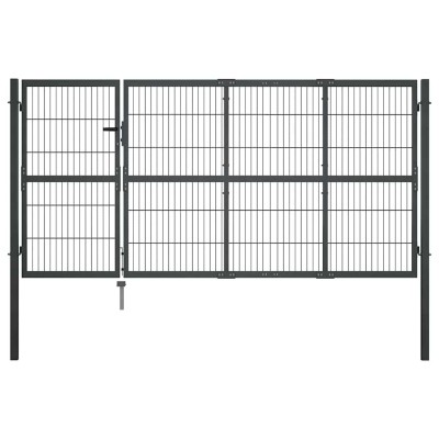 Garden gate with posts,...