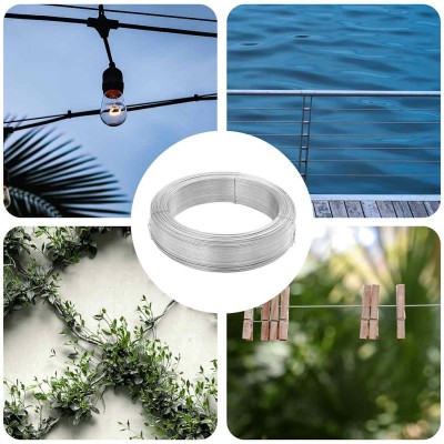 Bendable wire for fence,...
