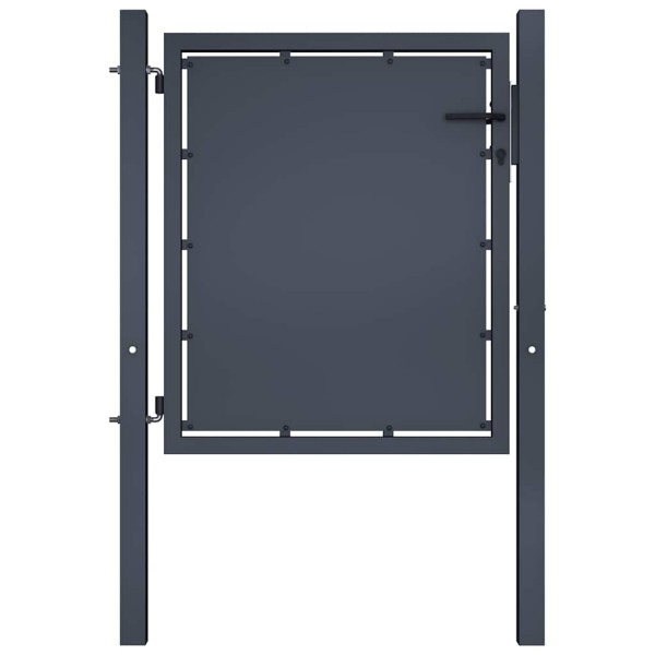 Garden gate, steel, 100x75 cm, anthracite color