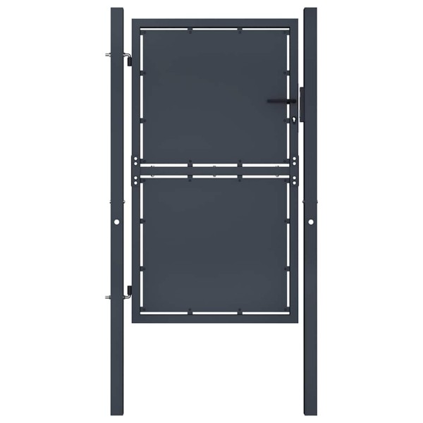 Garden gate, steel, 100x125 cm, anthracite color