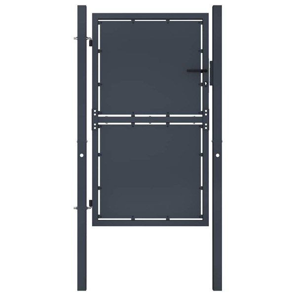 Garden gate, steel, 100x150 cm, anthracite color