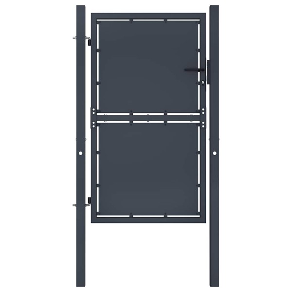 Garden gate, steel, 100x175 cm, anthracite color