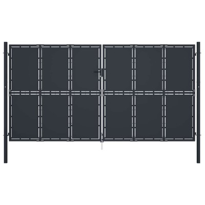 Garden gate, steel, 400x175...