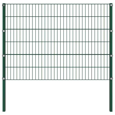 Fence panel with posts,...