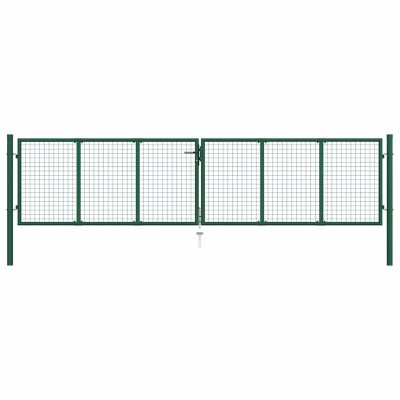 Mesh garden gate, steel,...