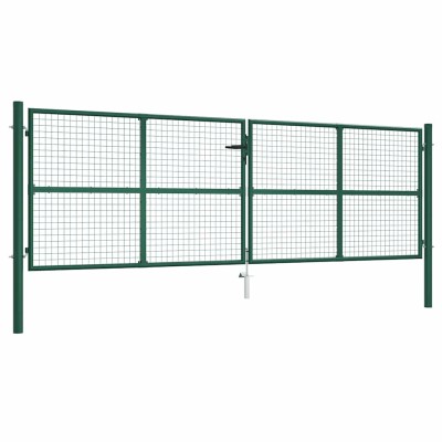 Mesh garden gate, steel,...
