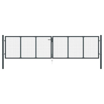 Mesh garden gate,...