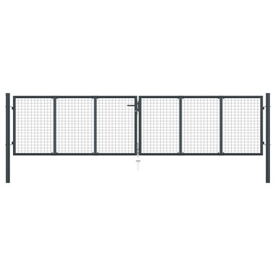 Mesh garden gate,...