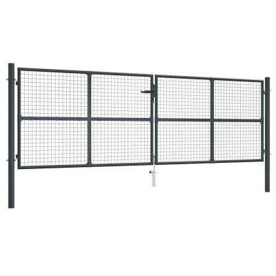 Mesh garden gate,...