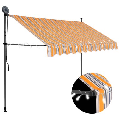 Manual retractable awning...