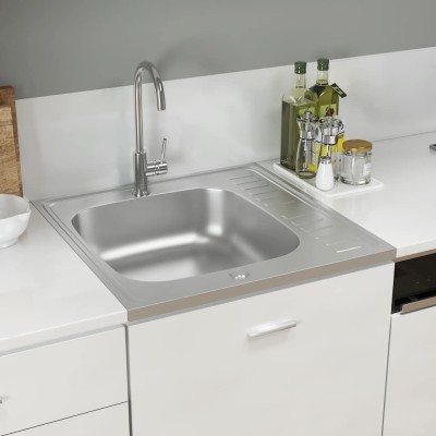 Kitchen with tray, silver,...