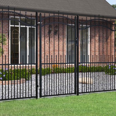 Fence gate KAMPEN with...