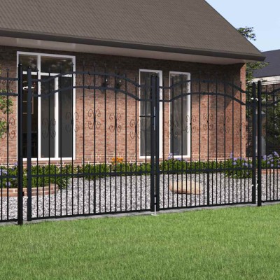 Fence gate KAMPEN with...