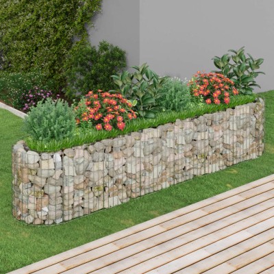 Gabion trough, 260x50x50cm,...