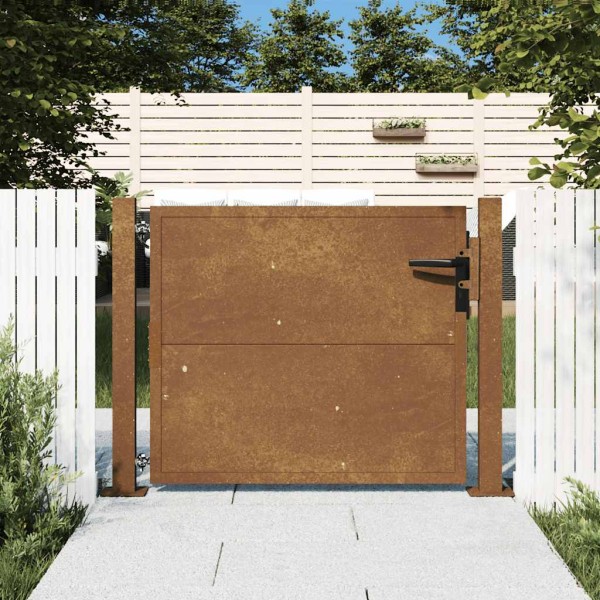 Garden gate, 100x75 cm, Corten steel