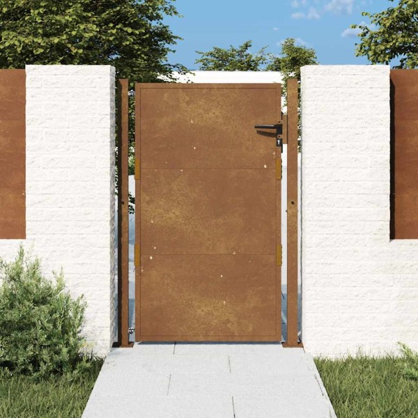 Garden gate, 100x125 cm, Corten steel