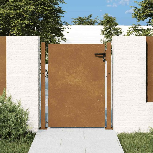 Garden gate, 100x125 cm, Corten steel
