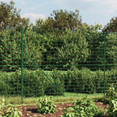 Wire mesh fence with...