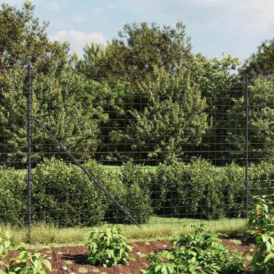 Wire mesh fence with...