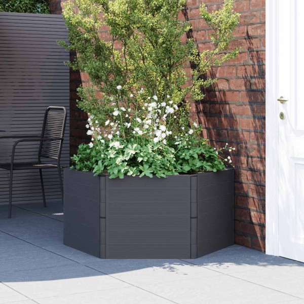 Garden trough, anthracite colors, PP
