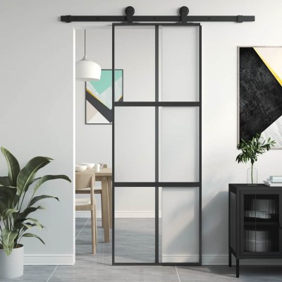 Sliding door, black,...