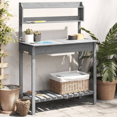 Planting table with sink,...