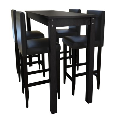 Bar table with 4 bar...