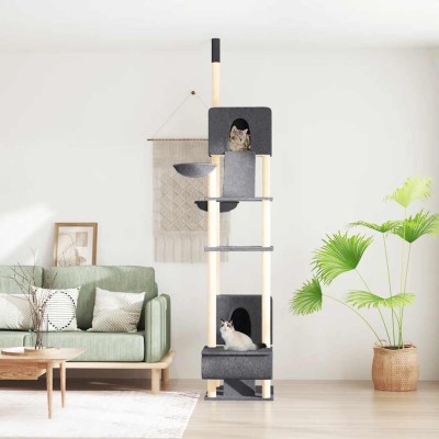 Floor-to-ceiling cat...