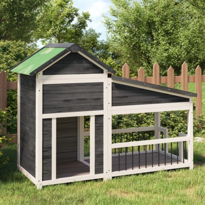 Dog house, grey,...
