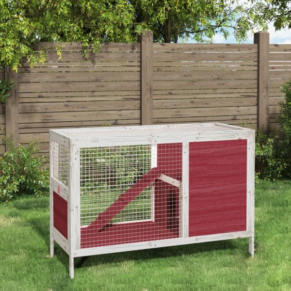 Rabbit cage, pays, 103x44x69,5cm, pine wood array
