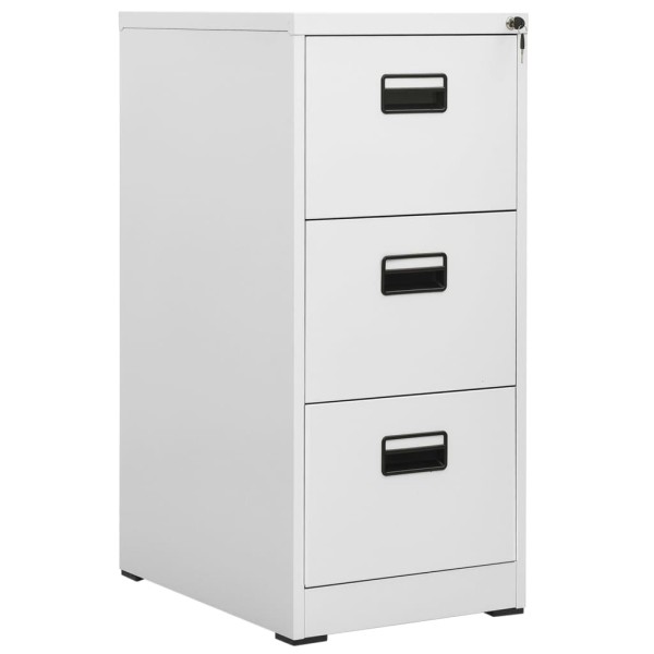Cabinet for documents, light gray, 46x62x102.5cm, steel