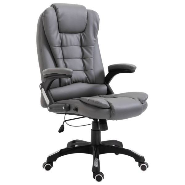 Office chair, anthracite color, artificial leather