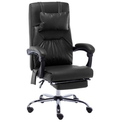 Massage office chair, black...