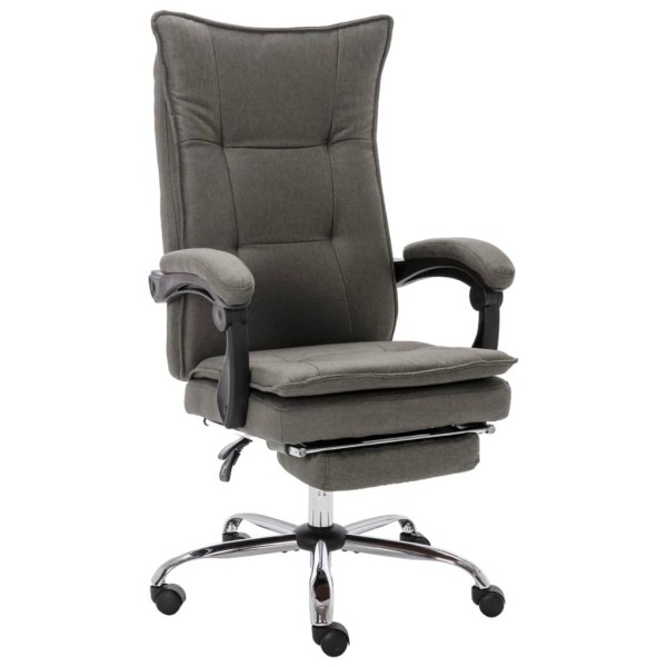 Office chair, gray color, fabric