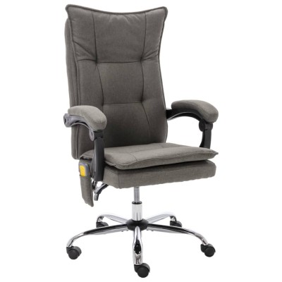 Massage office chair, gray...