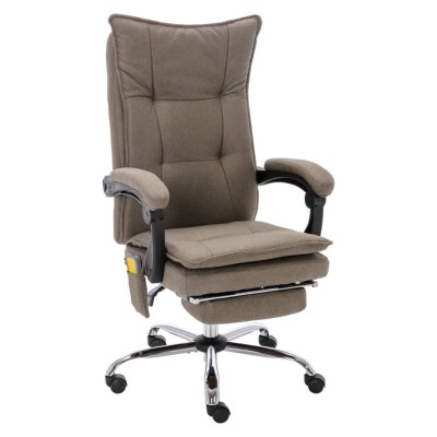 Massage office chair, taupe...