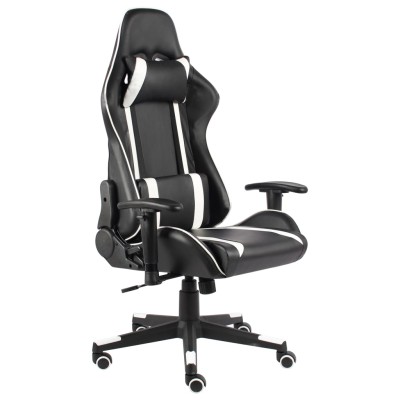 Swivel gaming chair, white,...