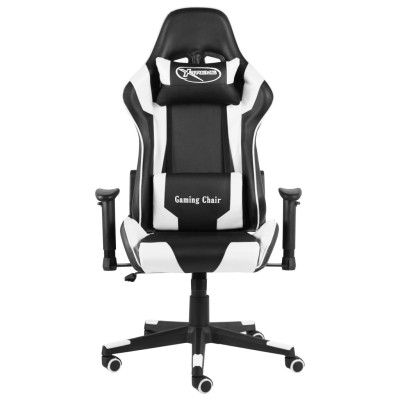 Swivel gaming chair, white,...