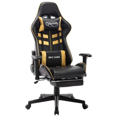 Gaming chair with footrest,...