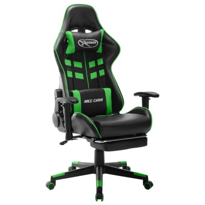 Gaming chair with footrest,...
